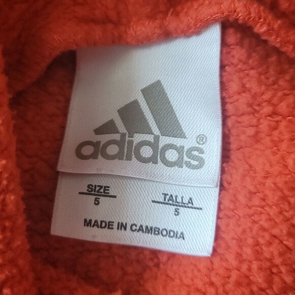 🔹️Boy's Pre-loved Adidas Hoodie Sz 5 - Picture 4 of 7